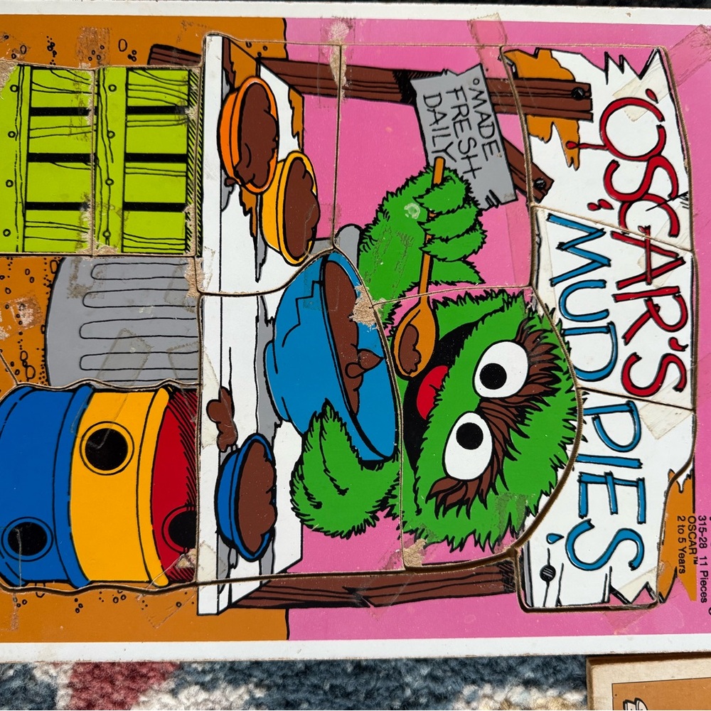 Vintage playskool puzzles - Picture 2 of 4